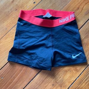 Nike pro fit compression shorts